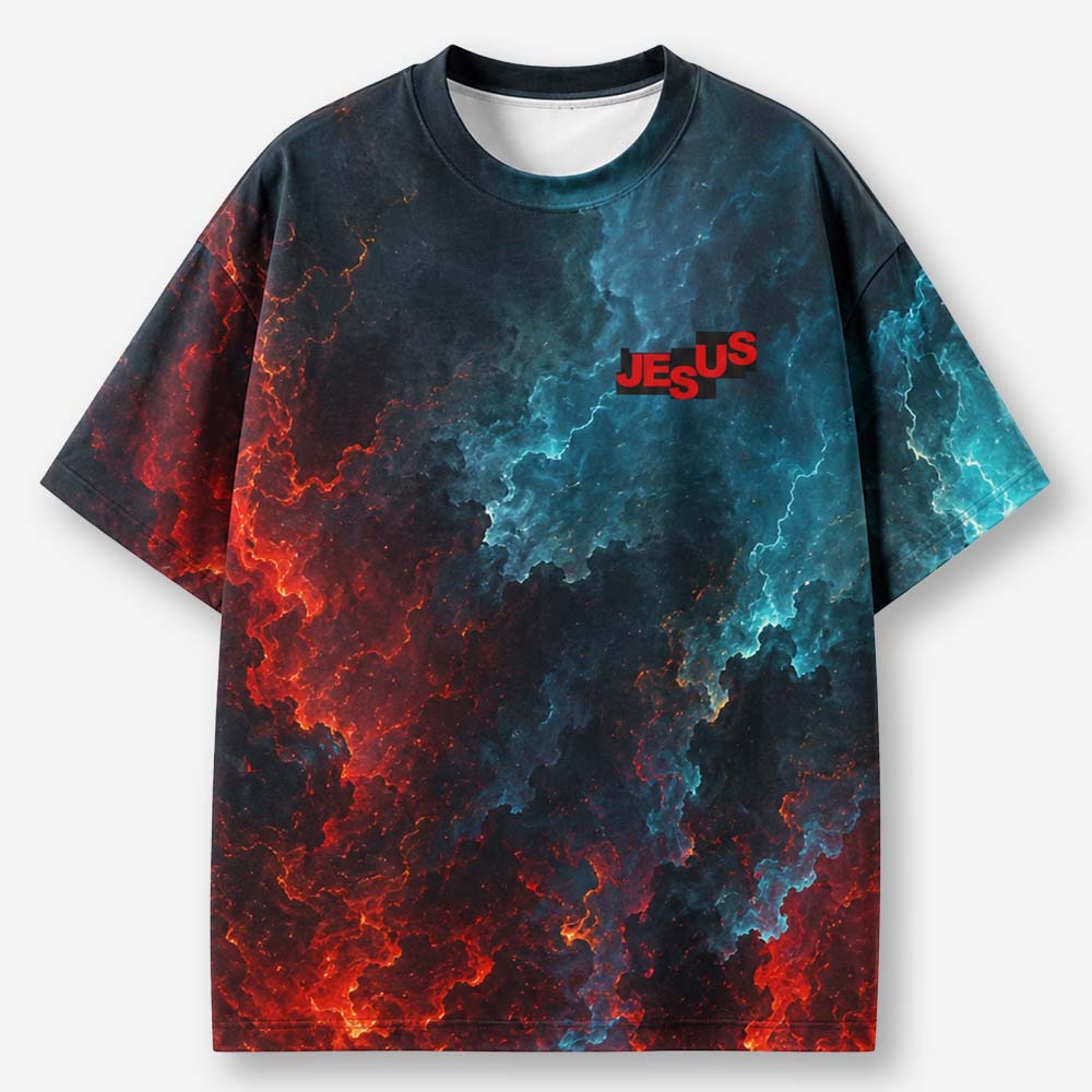 Angel Graphic Eco Oversized Graphic Tees · GRS Certified