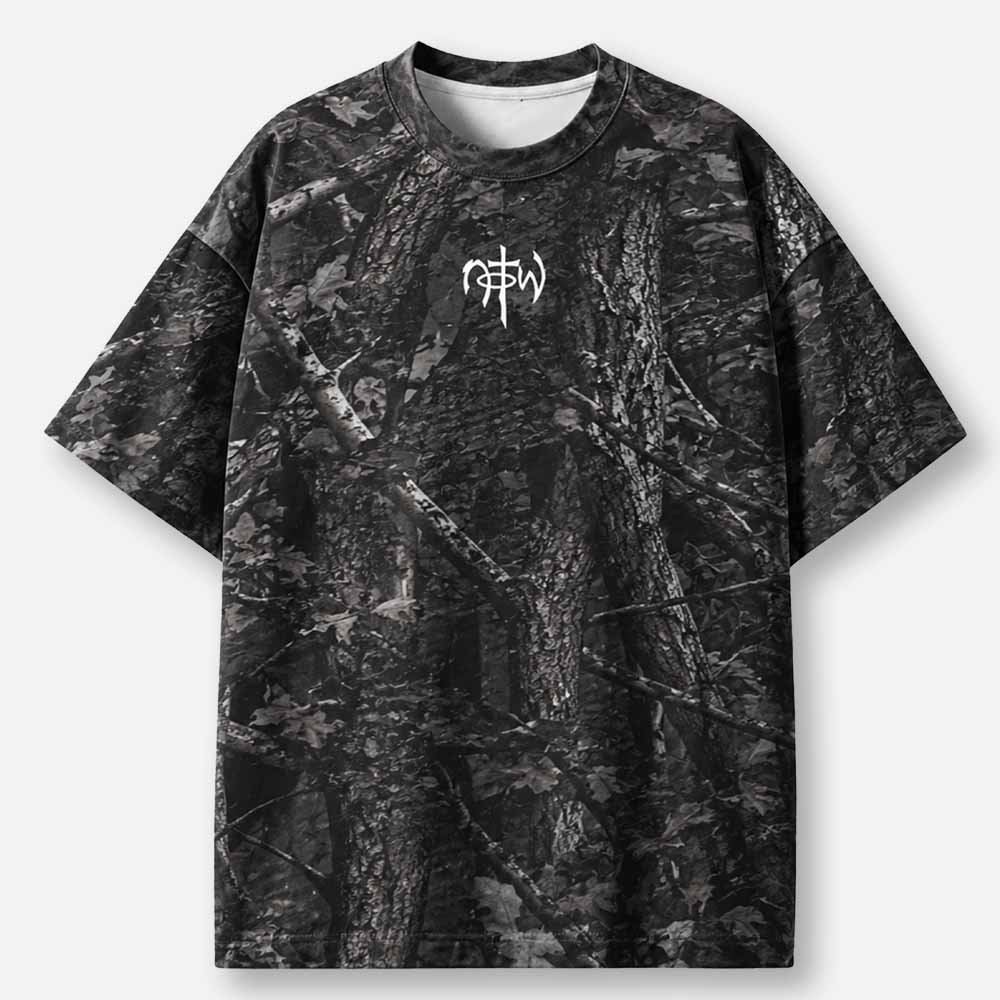 Impossible Path Eco Oversized Graphic Tees · GRS Certified
