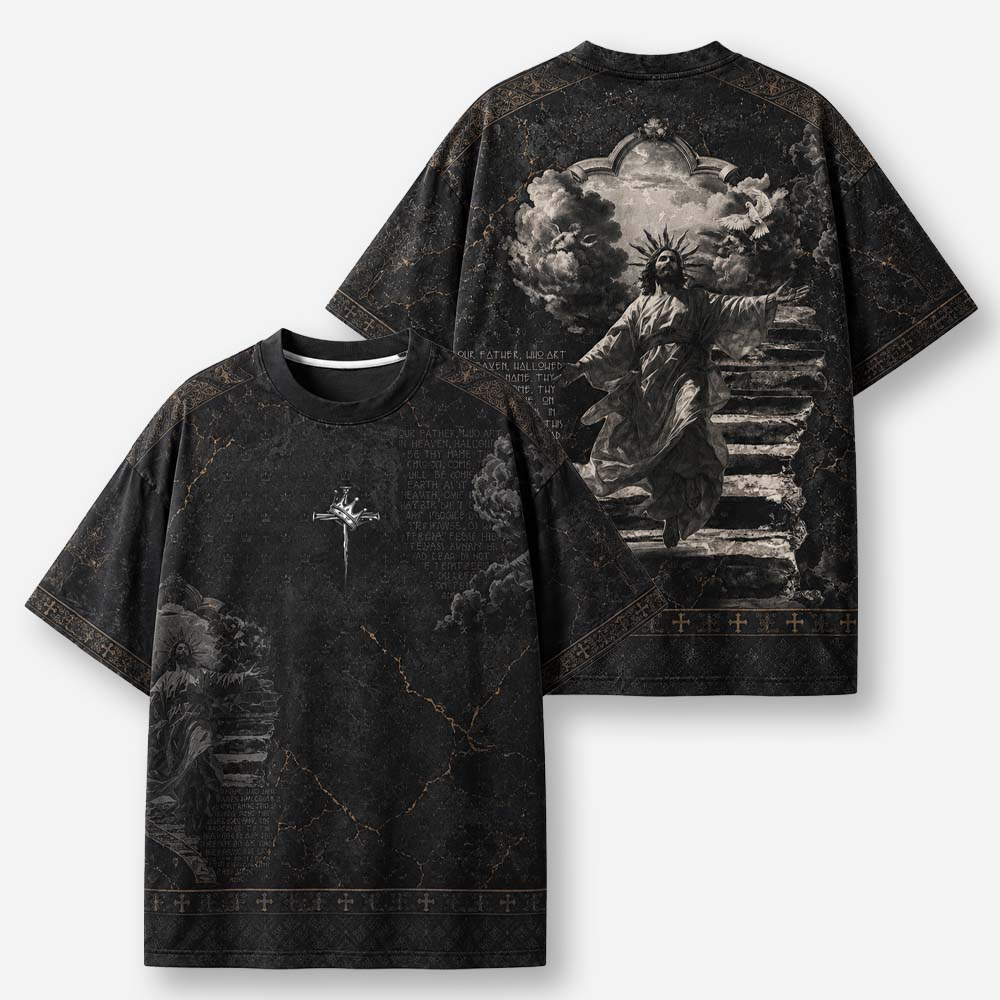 Cloud Stairway All-Over Print T-Shirt