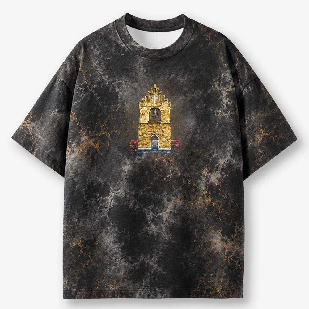 Golden Wings Eco Oversized Graphic Tees · GRS Certified