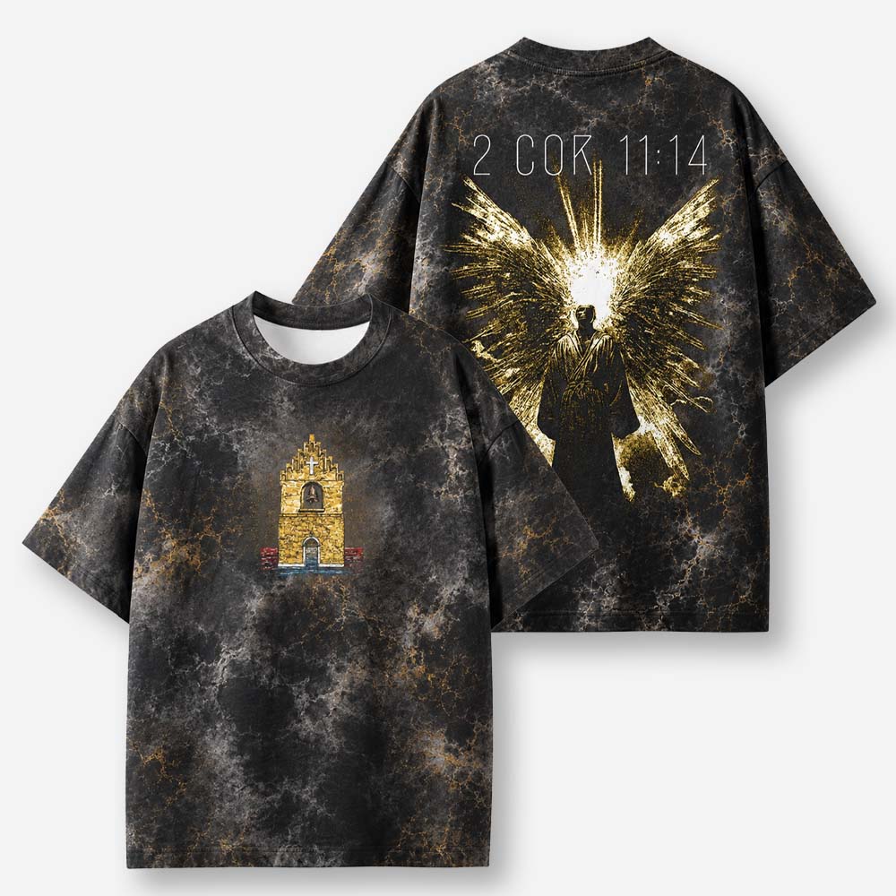 Golden Wings Eco Oversized Graphic Tees · GRS Certified