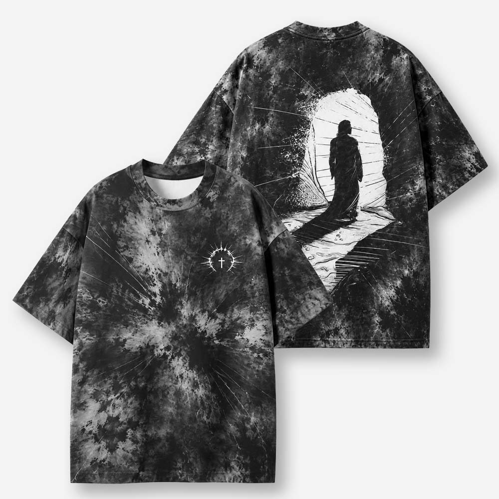 Resurrection Eco Oversized Graphic Tees · GRS Certified