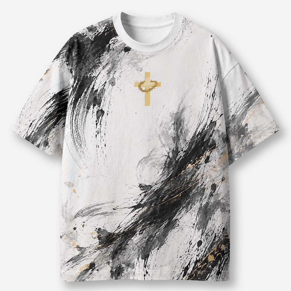 Thorn Crown Eco Oversized Graphic Tees · GRS Certified