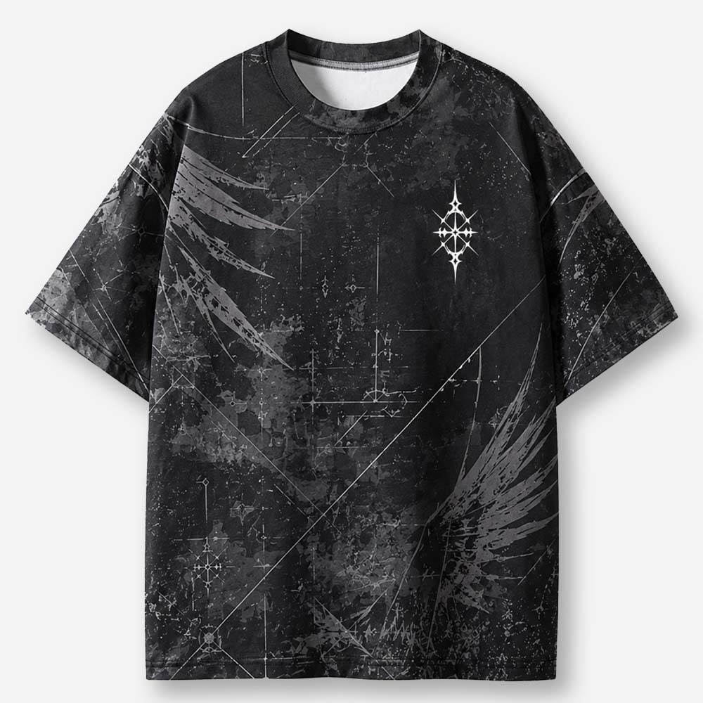 Fallen Angel Wings All-Over Print T-Shirt
