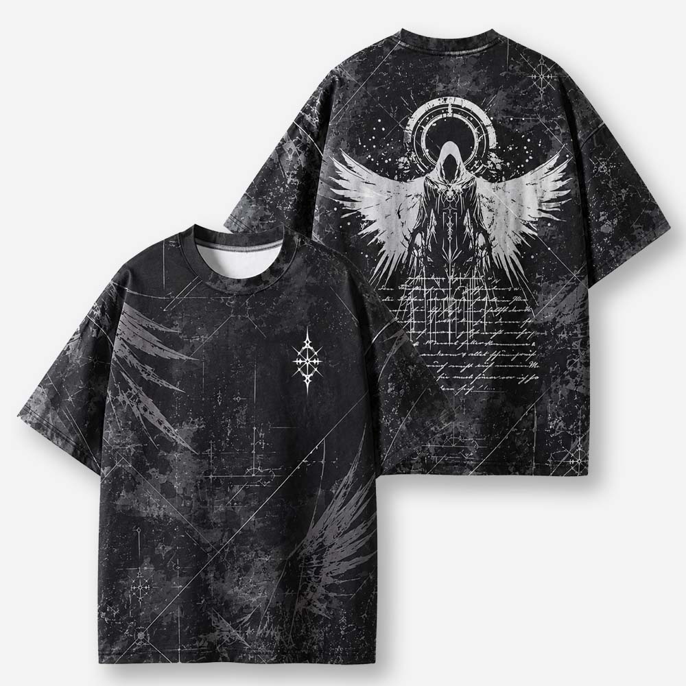 Fallen Angel Wings All-Over Print T-Shirt