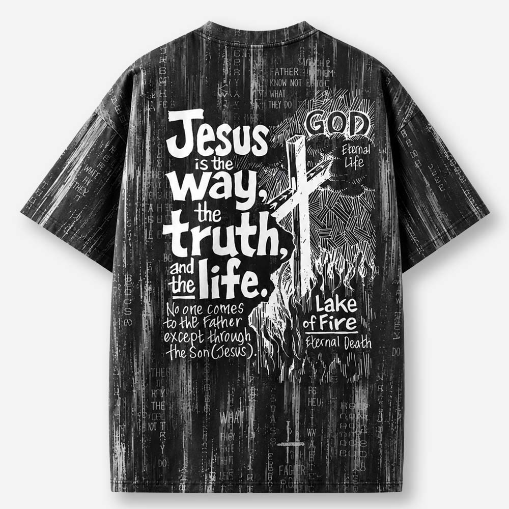 Way of Life Eco Oversized Graphic Tees · GRS Certified