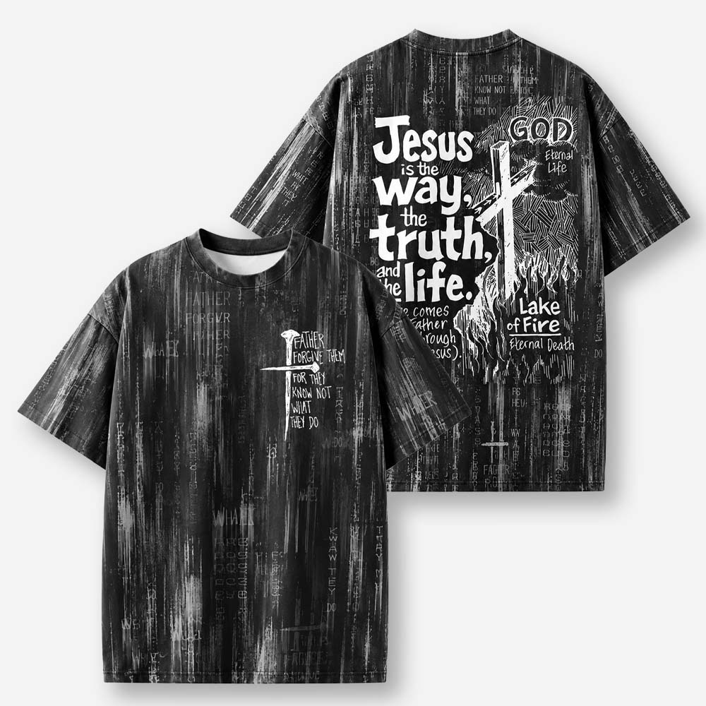 Way of Life Eco Oversized Graphic Tees · GRS Certified