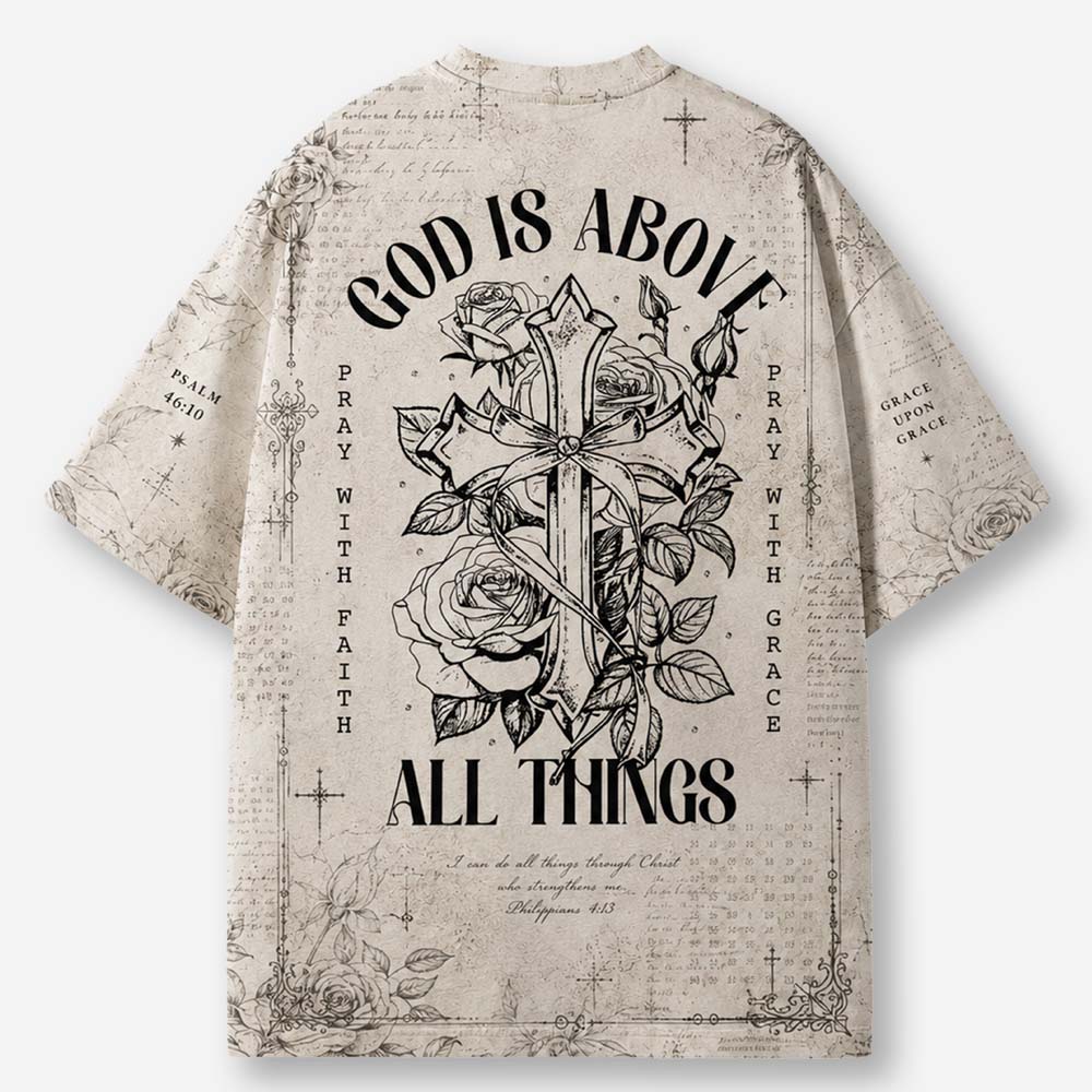 Sovereign Grace Blade Floral All-Over Print T-Shirt
