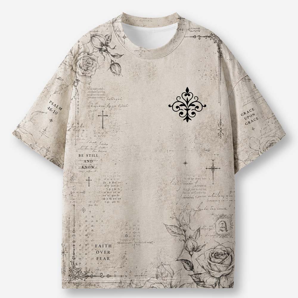 Sovereign Grace Blade Floral All-Over Print T-Shirt