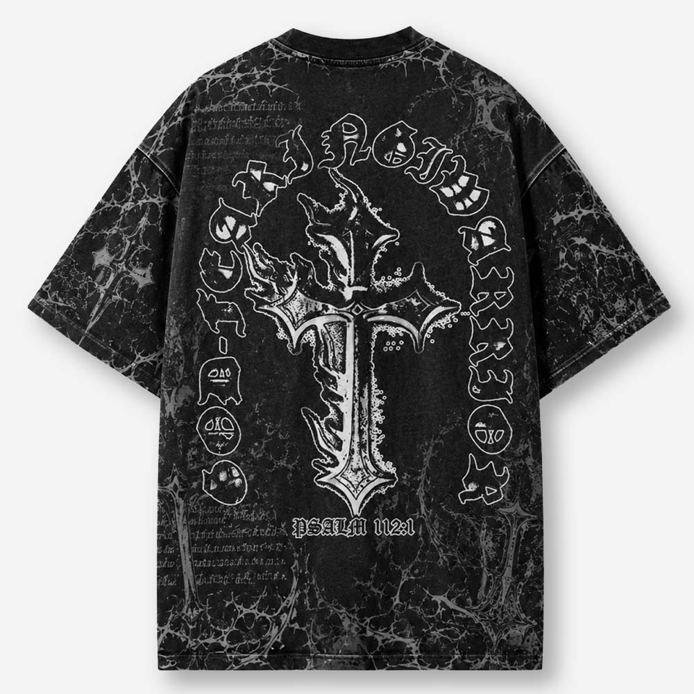 Blazing Aegis Faithbound Emblem All-Over Print T-Shirt