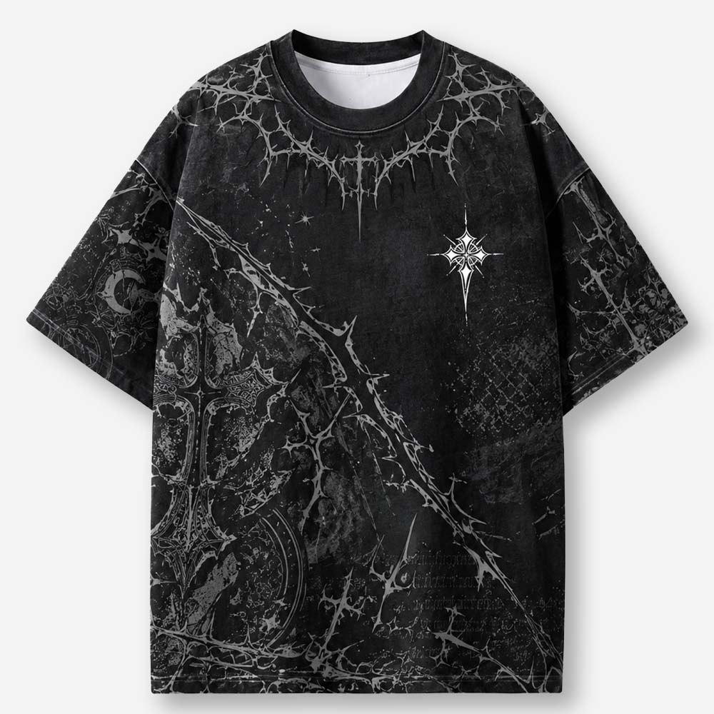 Blazing Aegis Faithbound Emblem All-Over Print T-Shirt