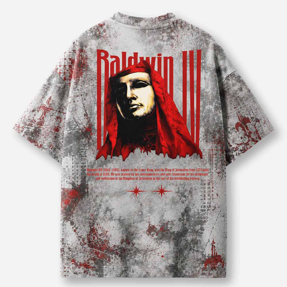 Masked King Eco Oversized Graphic Tees · GRS Certified