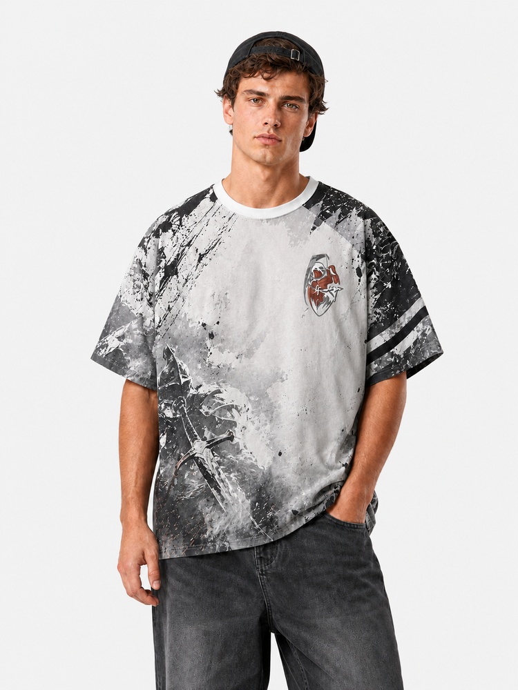 Burden Bearer Eco Oversized Graphic Tees · GRS Certified