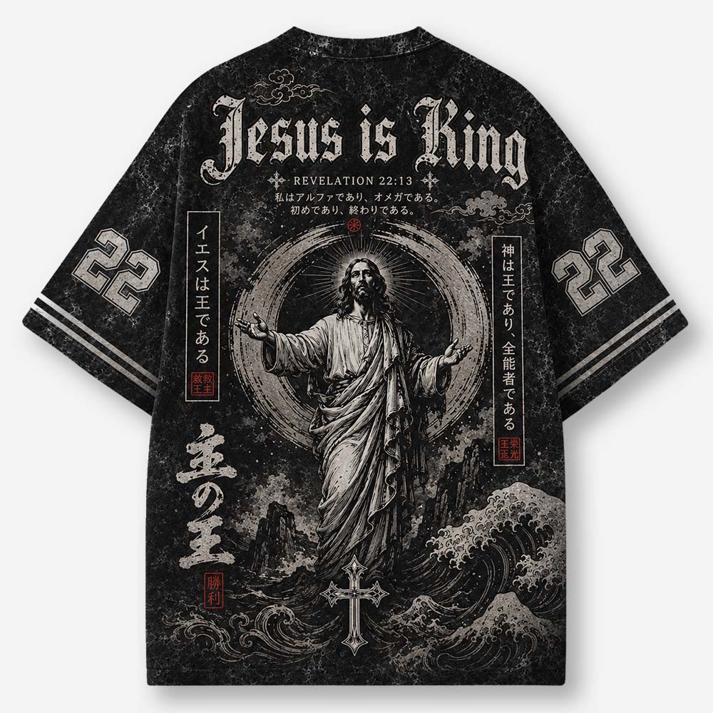 Crown Statement Eco Oversized Graphic Tees · GRS Certified