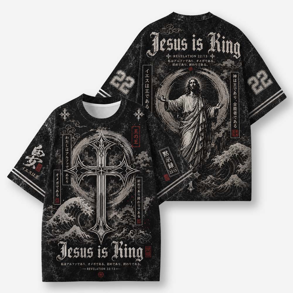 Crown Statement Eco Oversized Graphic Tees · GRS Certified