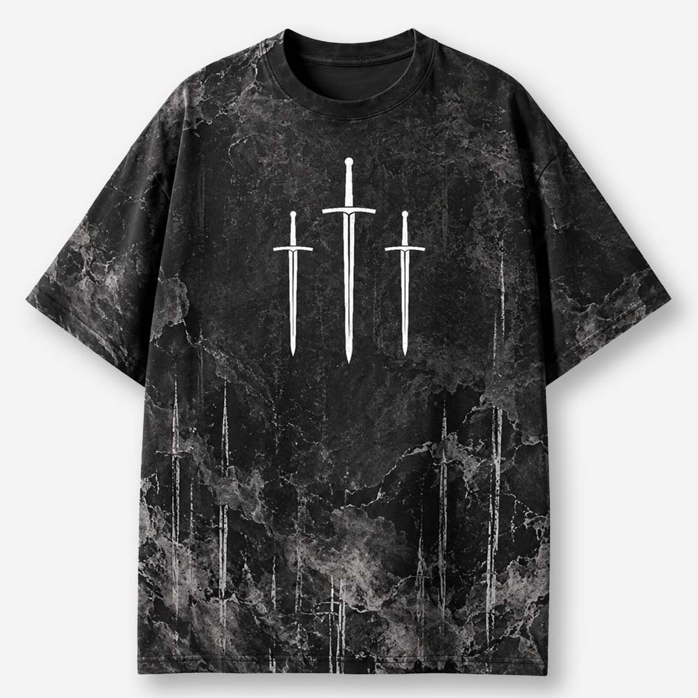 Lion Wrestler Eco Oversized Graphic Tees · GRS Certified
