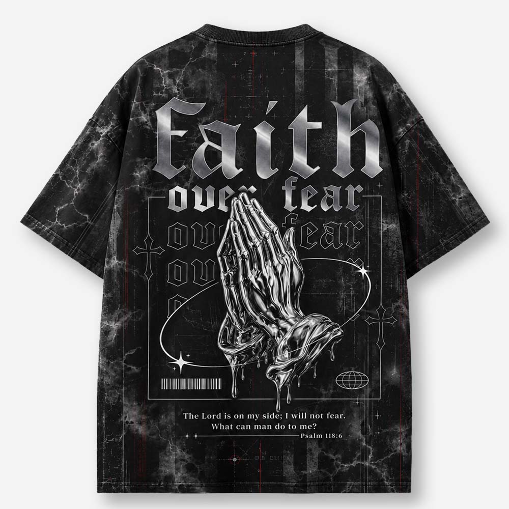 Fearless Eco Oversized Graphic Tees · GRS Certified