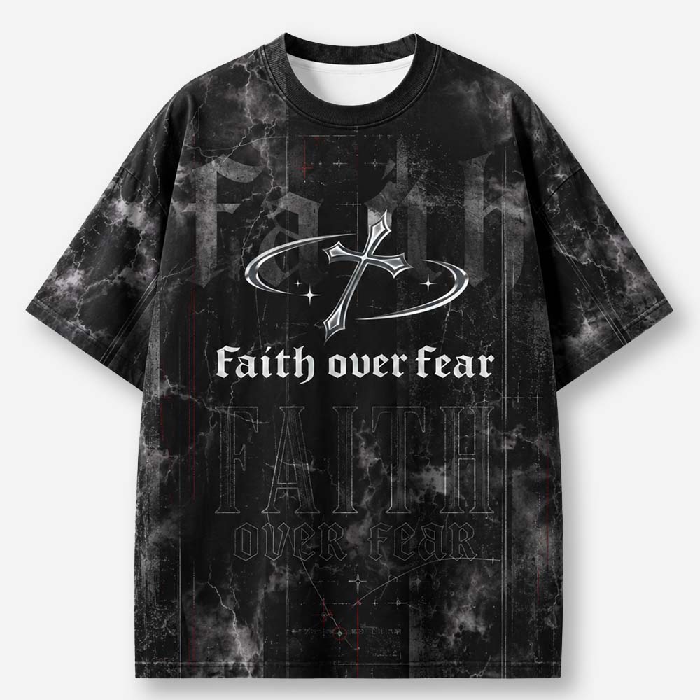 Fearless Eco Oversized Graphic Tees · GRS Certified