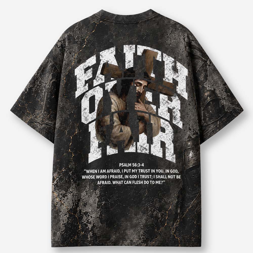 Fearless Eco Oversized Graphic Tees · GRS Certified