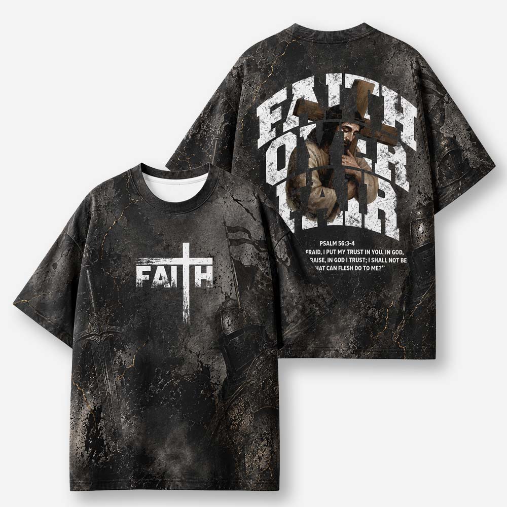 Fearless Eco Oversized Graphic Tees · GRS Certified