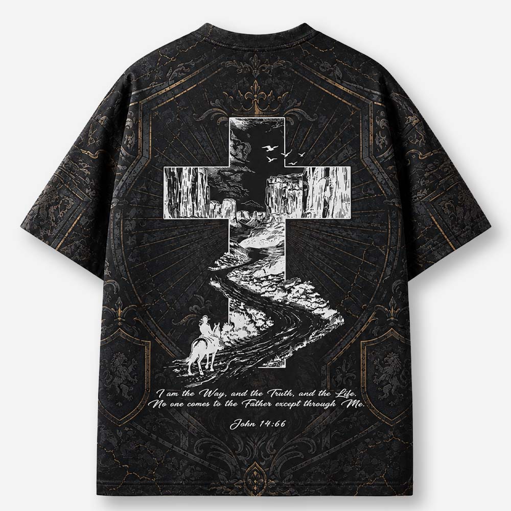 Canyon Path Eco Oversized Graphic Tees · GRS Certified