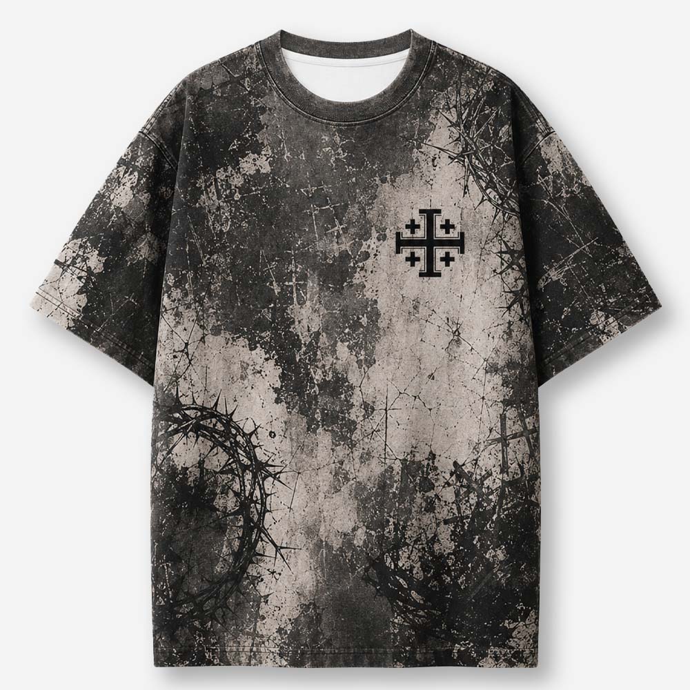 Masked King Eco Oversized Graphic Tees · GRS Certified