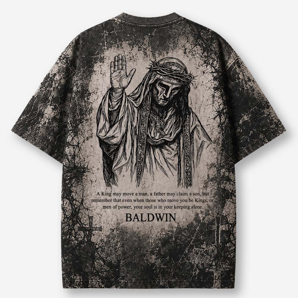 Masked King Eco Oversized Graphic Tees · GRS Certified