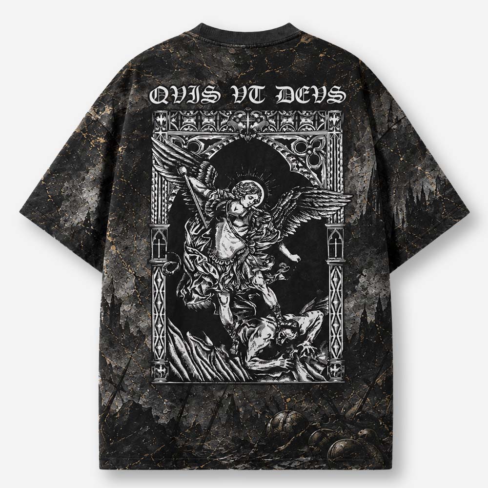 Angel Eco Oversized Graphic Tees · GRS Certified