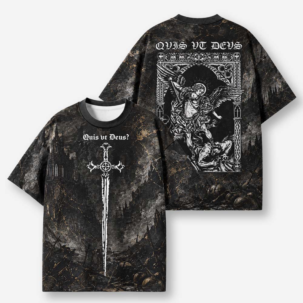 Angel Eco Oversized Graphic Tees · GRS Certified