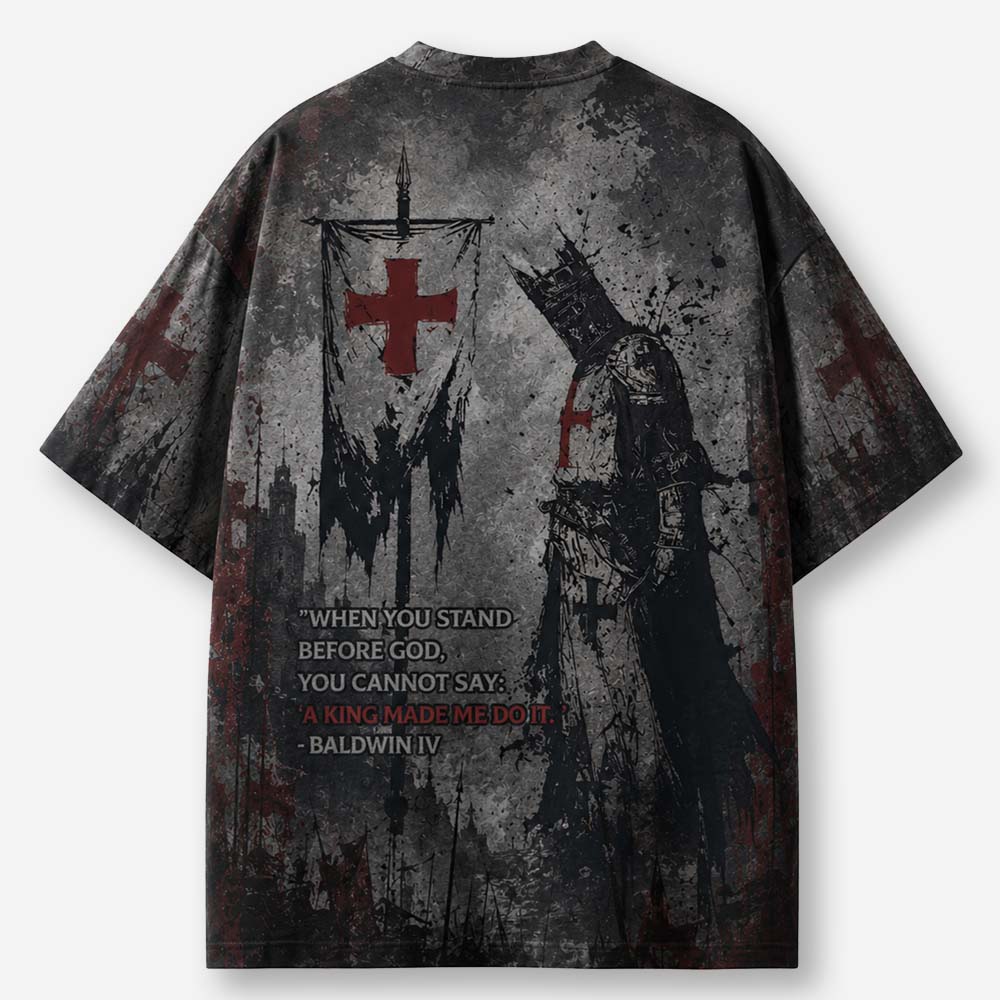 Masked King All-Over Print T-Shirt