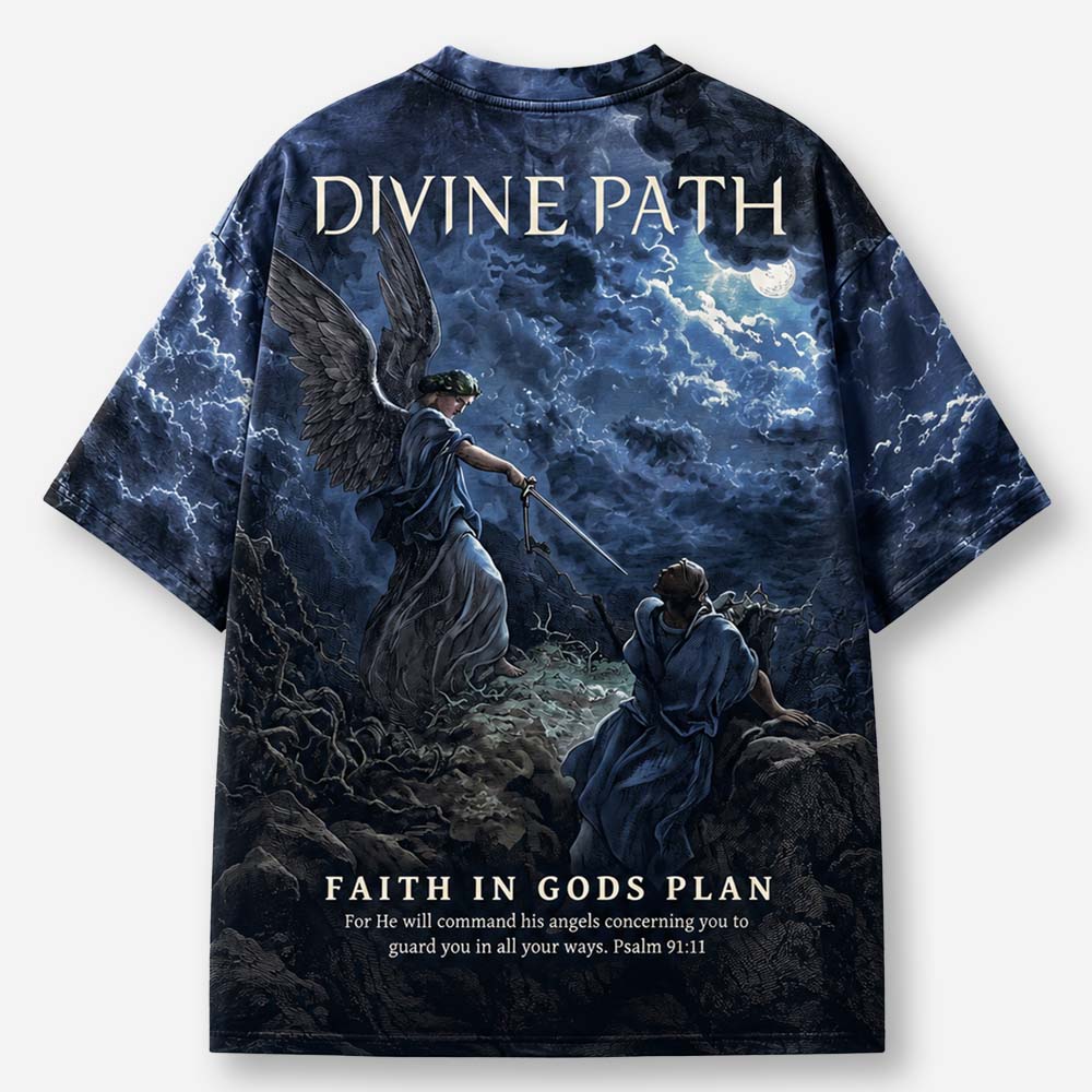 Angel Path All-Over Print T-Shirt