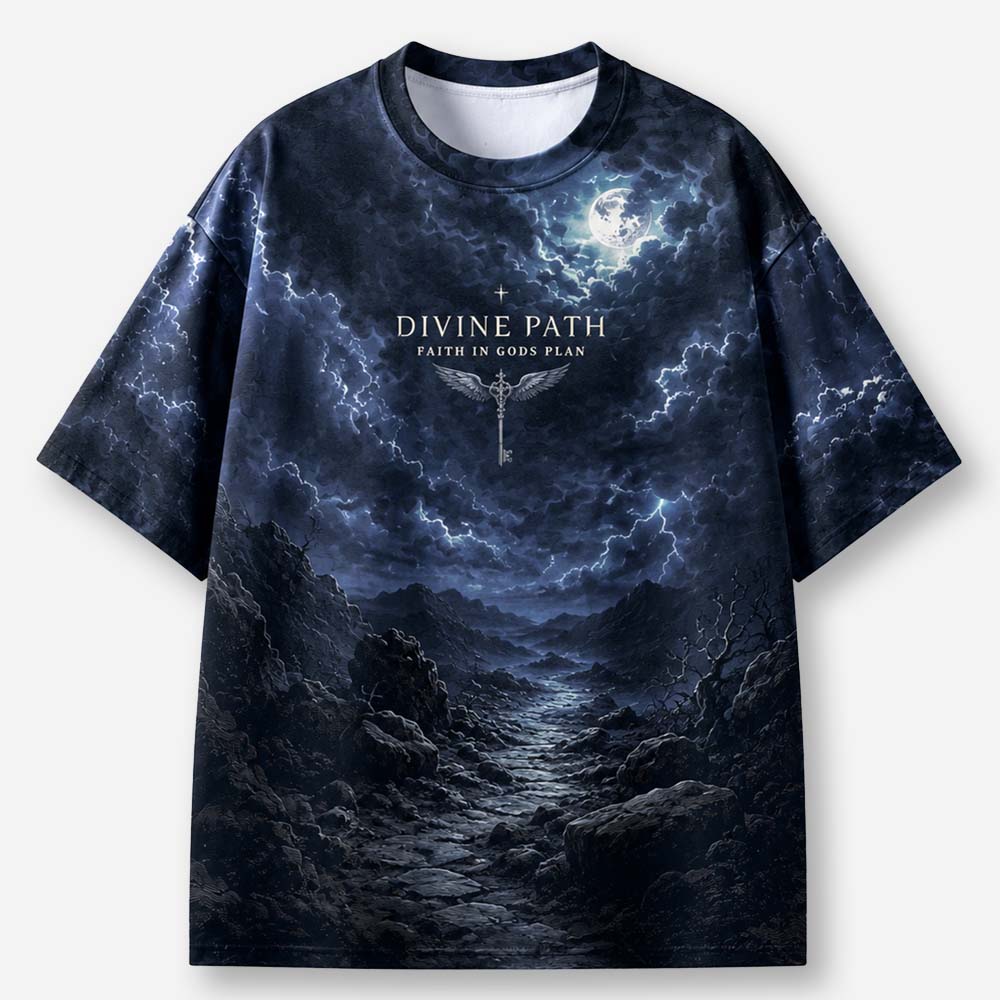 Angel Path All-Over Print T-Shirt