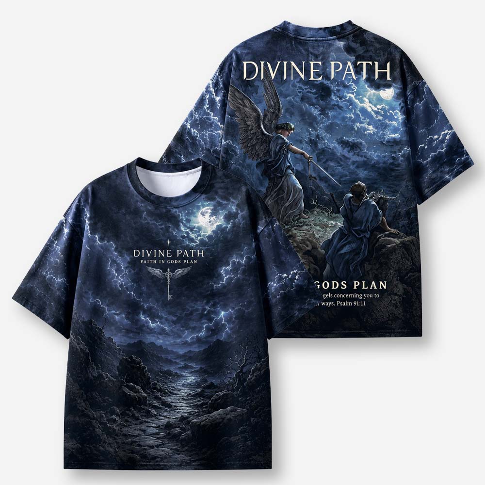Angel Path All-Over Print T-Shirt