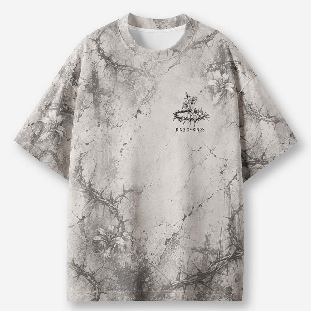 Angel Crown Eco Oversized Graphic Tees · GRS Certified