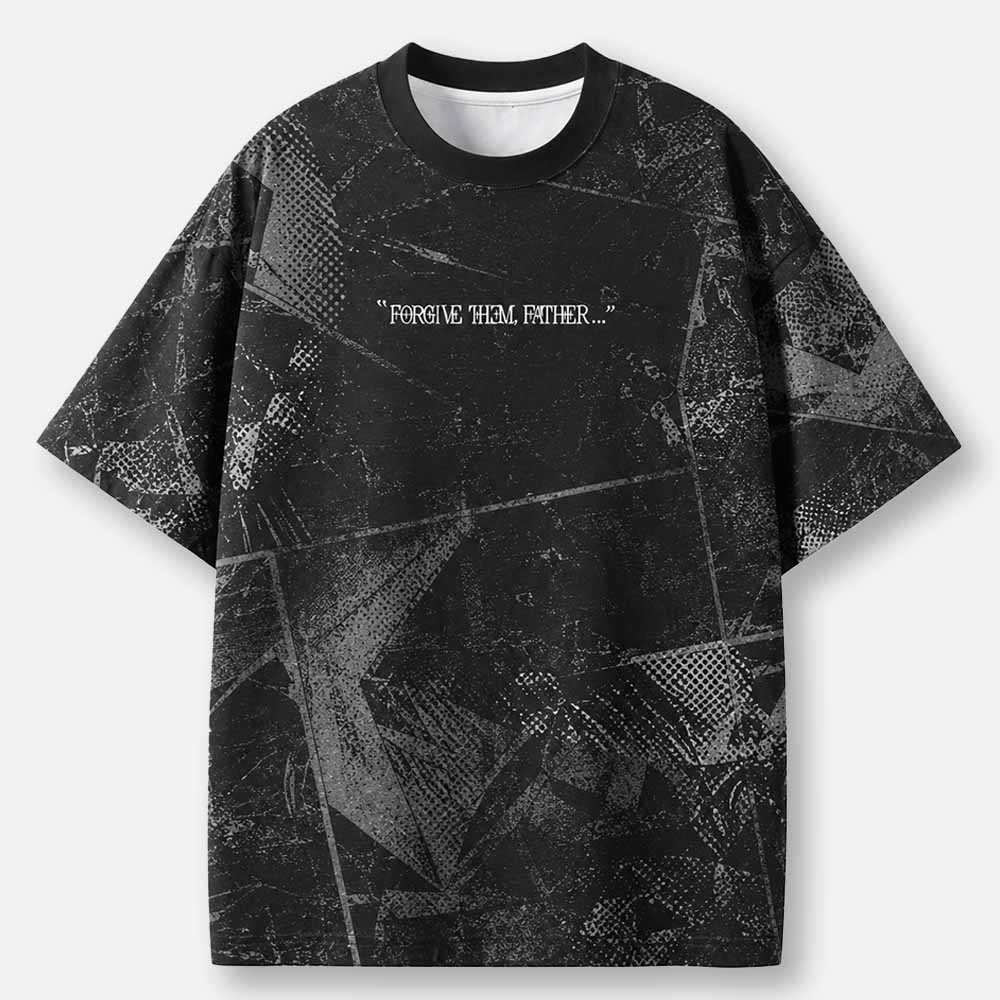 Forgiveness Eco Oversized Graphic Tees · GRS Certified