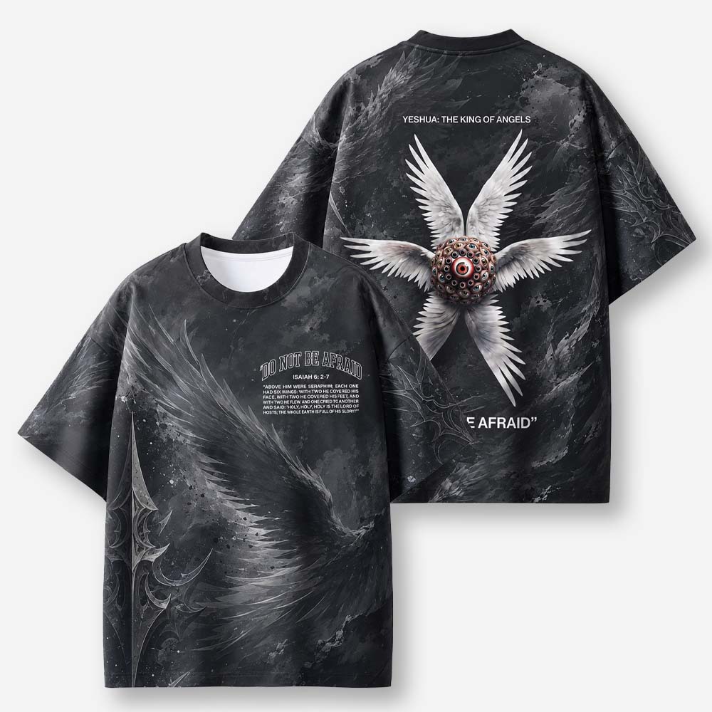Fearless Eye Wing Eco Oversized Graphic Tees · GRS Certified