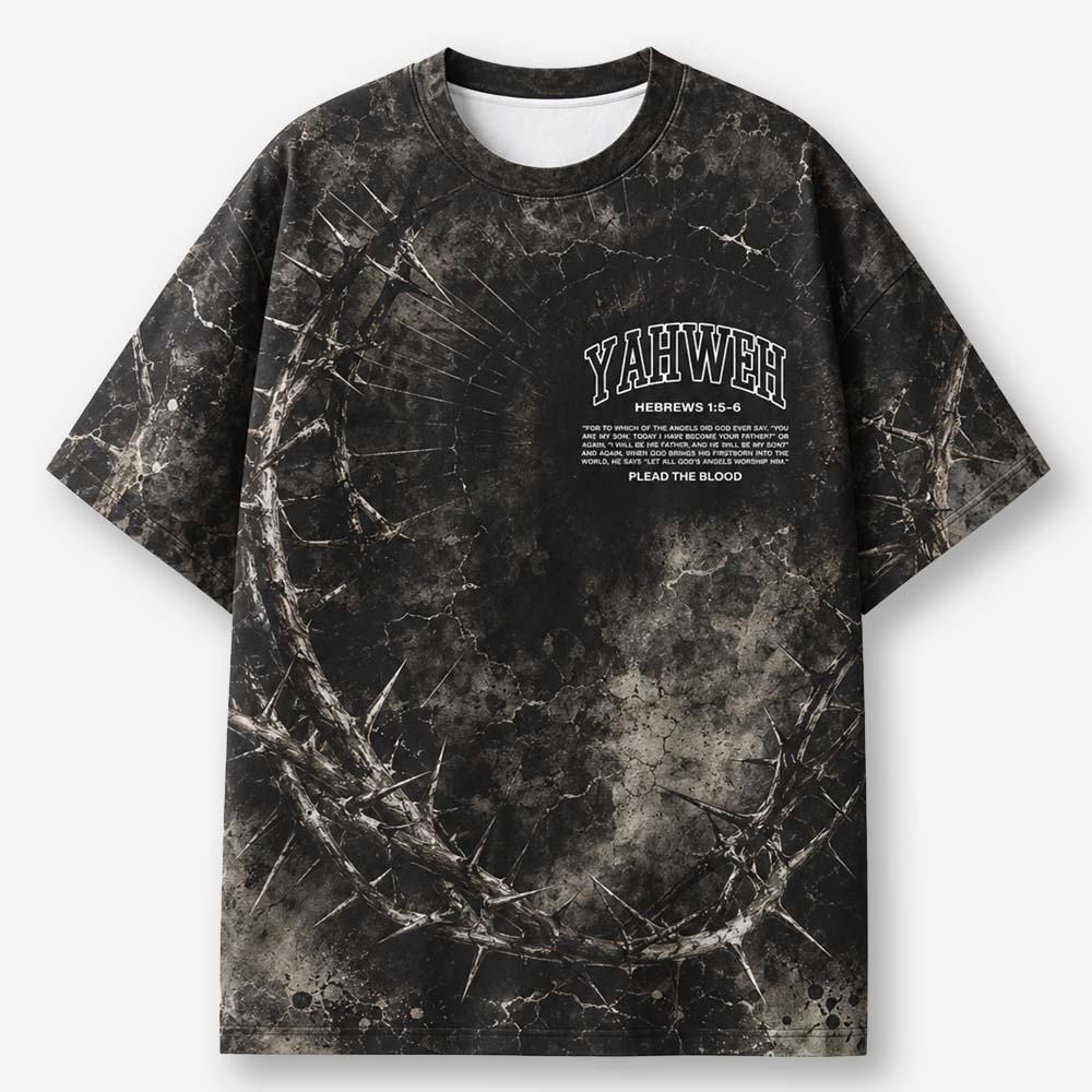 Storm Eye Eco Oversized Graphic Tees · GRS Certified