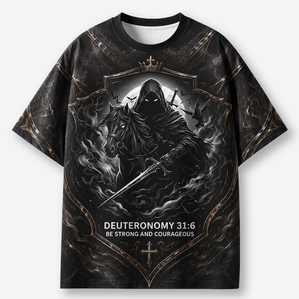 Dark Rider Eco Oversized Graphic Tees · GRS Certified