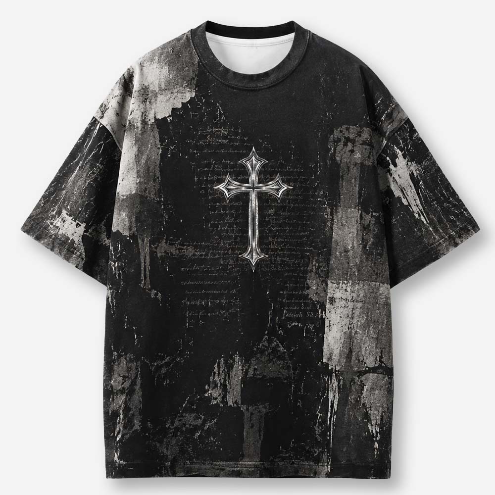 Red Thorn Eco Oversized Graphic Tees · GRS Certified