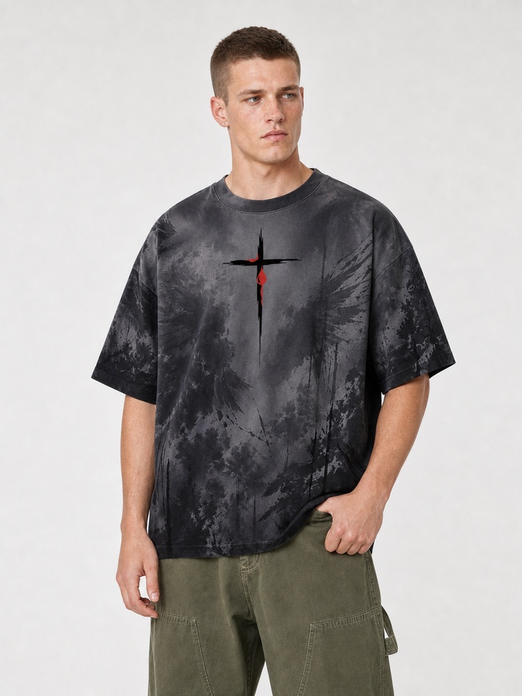 Repent Eco Oversized Graphic Tees · GRS Certified