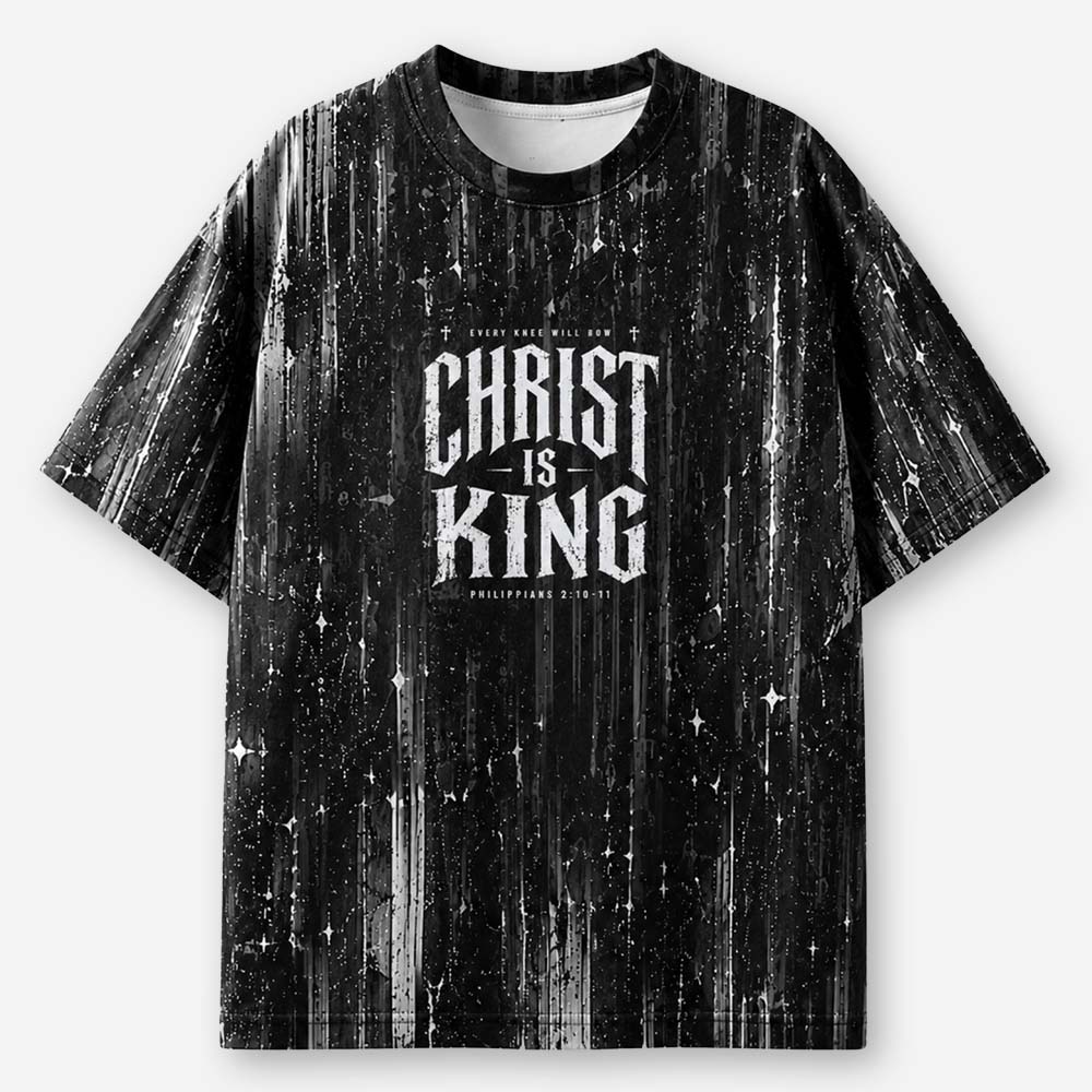 King Statement All-Over Print T-Shirt
