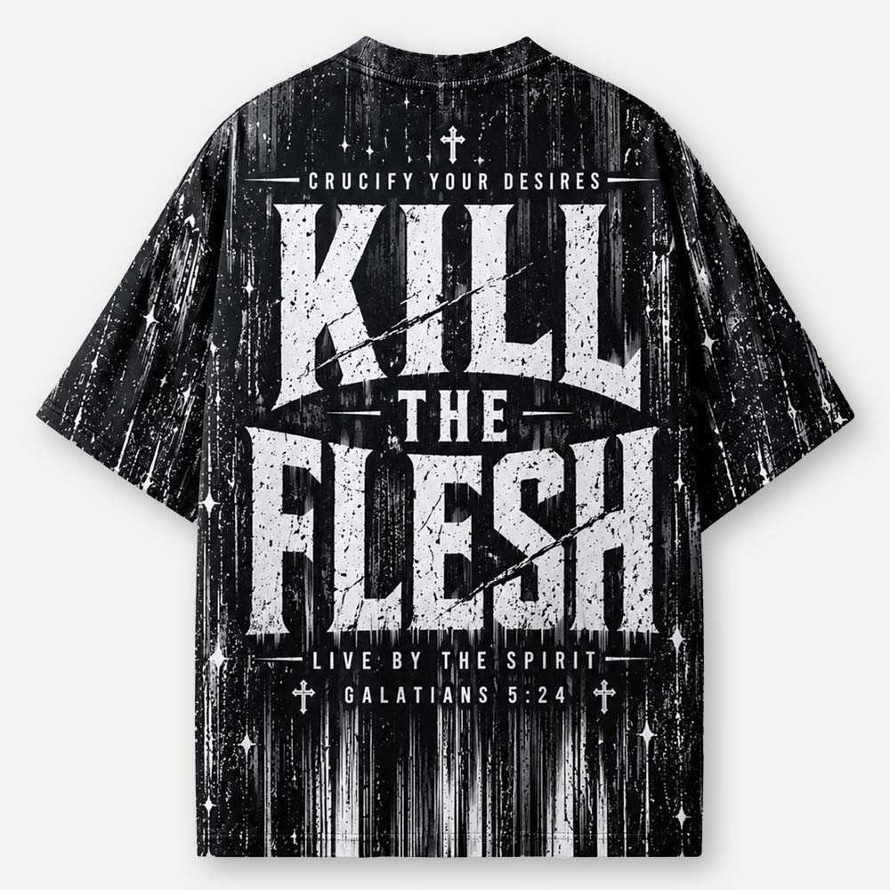 Kill the Flesh All-Over Print T-Shirt