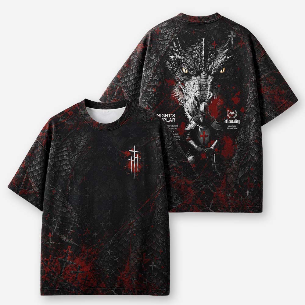 Dragon Knight All-Over Print T-Shirt