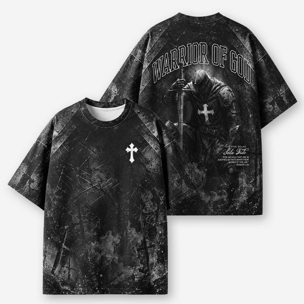 Warrior All-Over Print T-Shirt