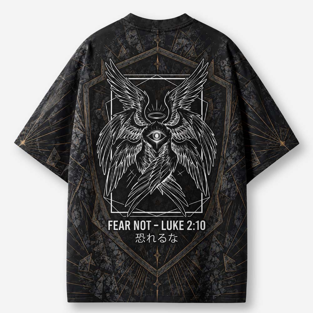 Eye Wing Eco Oversized Graphic Tees · GRS Certified