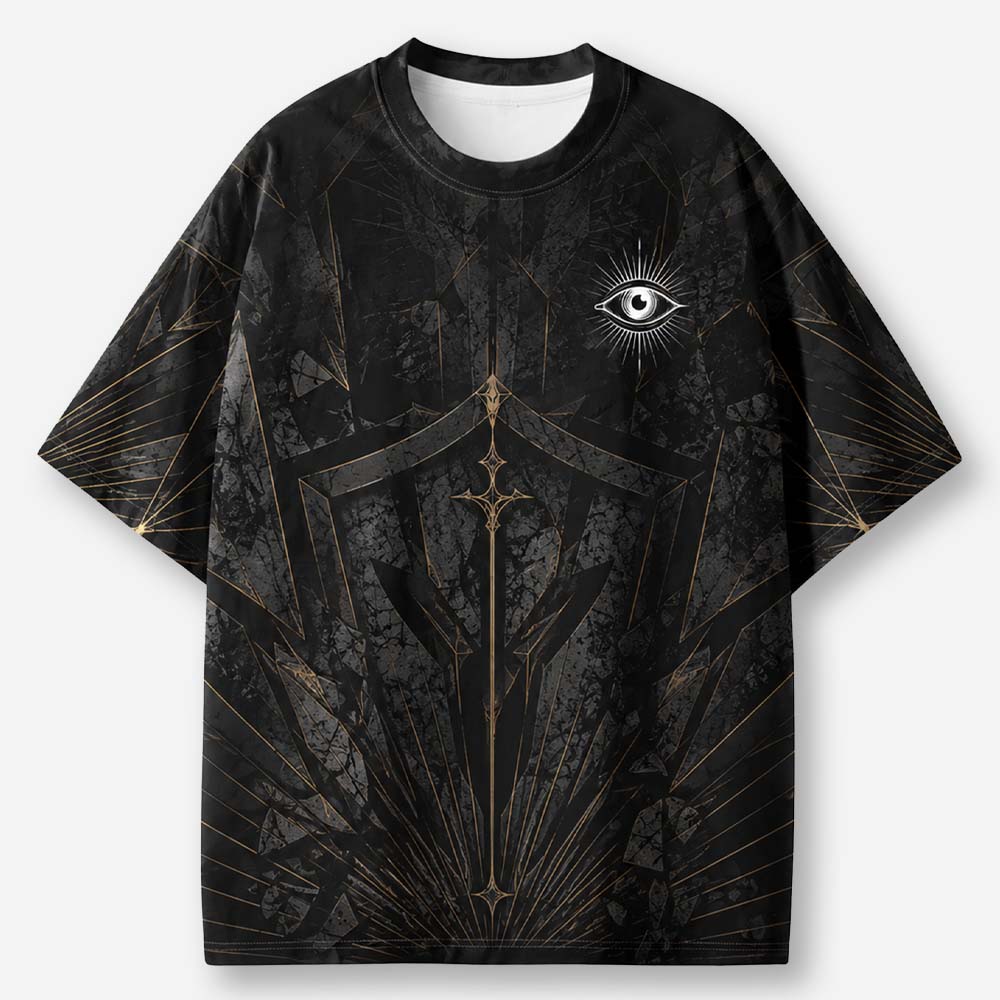 Eye Wing Eco Oversized Graphic Tees · GRS Certified