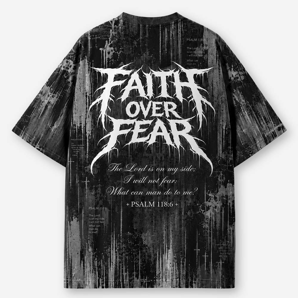 Fearless All-Over Print T-Shirt