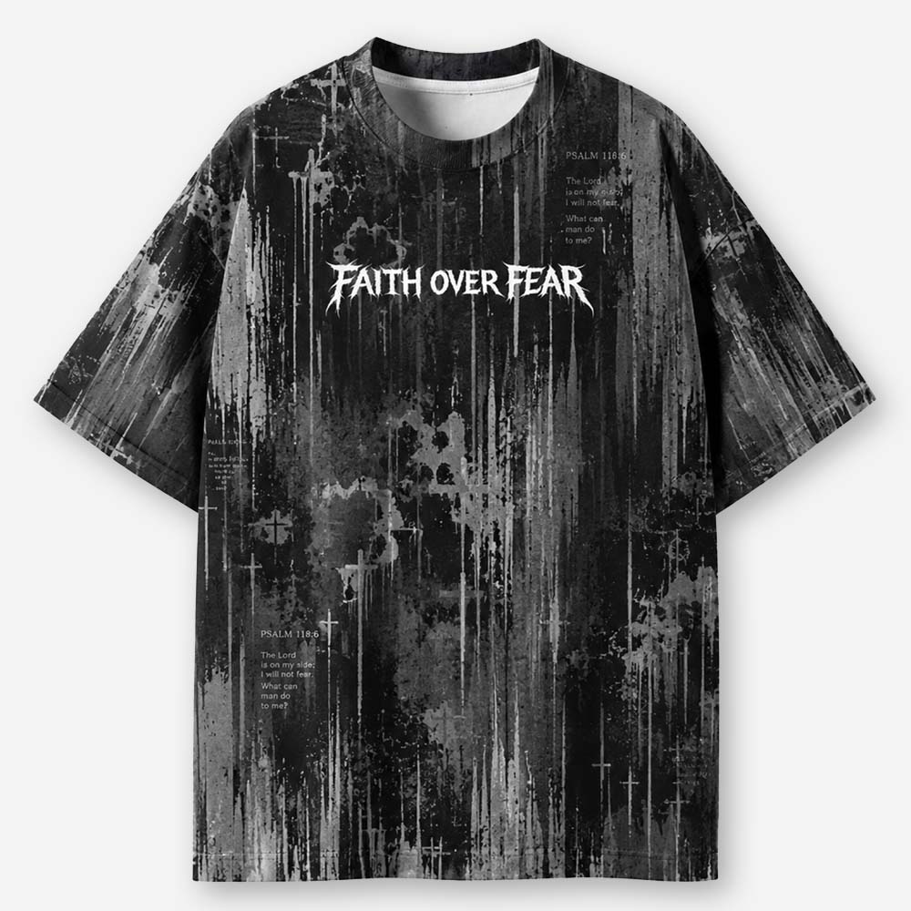 Fearless All-Over Print T-Shirt