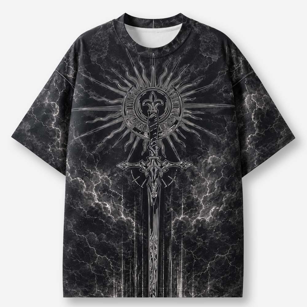 Fearless Sword All-Over Print T-Shirt