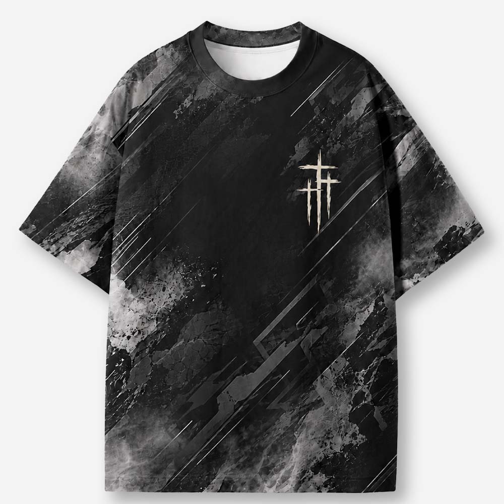 Light of Life Eco Oversized Graphic Tees · GRS Certified